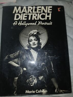 Marlene Dietrich: A Hollywood Portrait - Rare Book